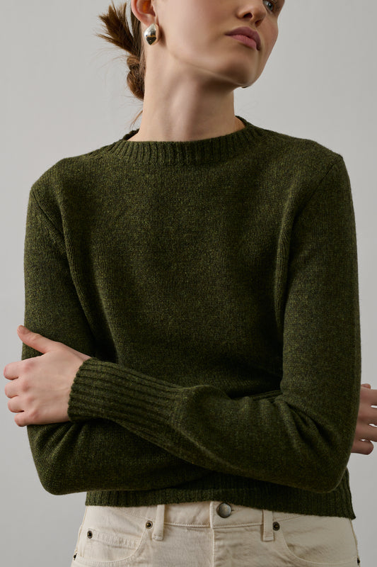 Pull Gipsy - Kaki - Laine - Femme