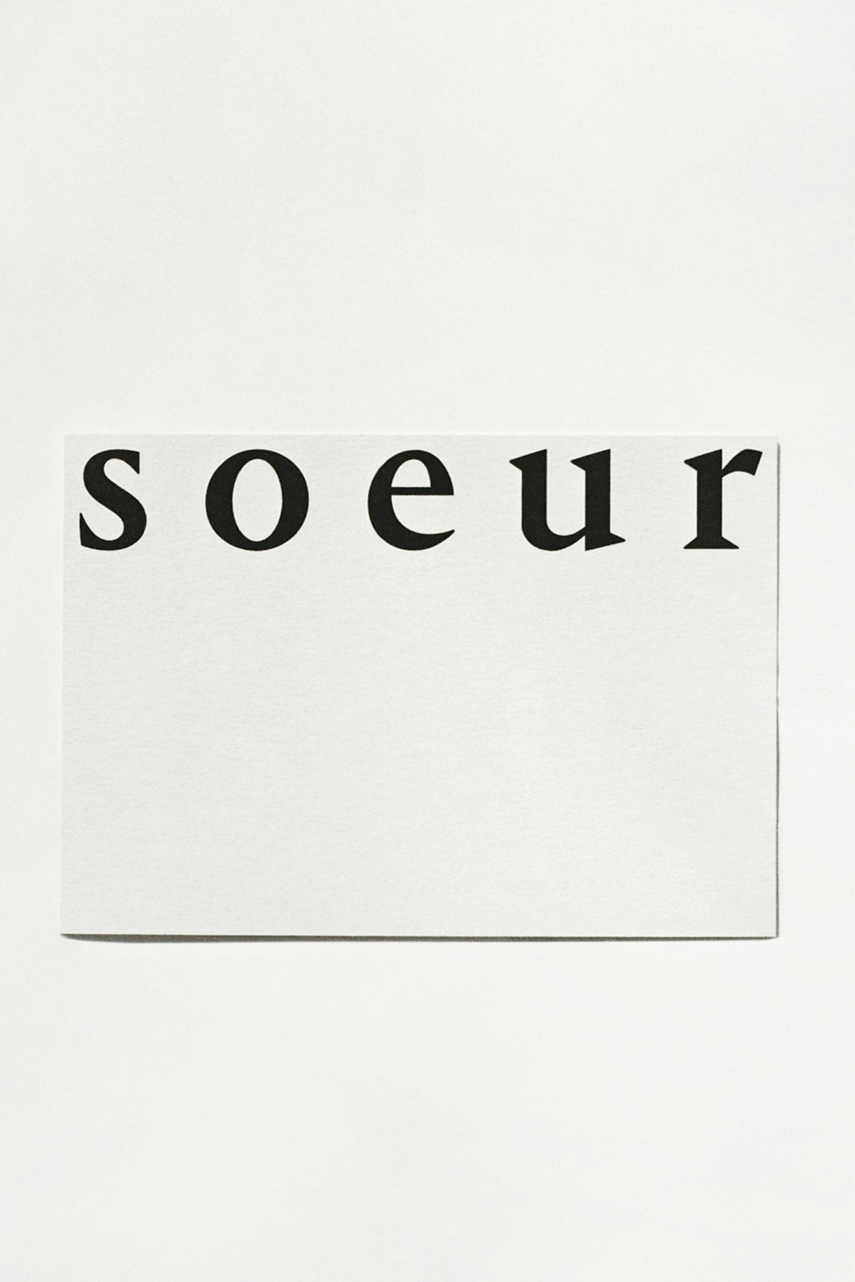 Soeur E-Gift Card N°3 vue 1
