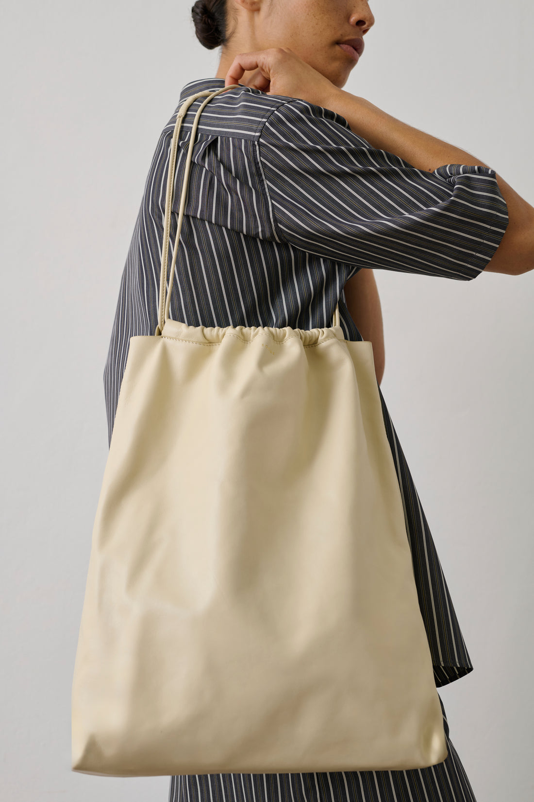Sac Sia - Ivoire - Cuir - Femme