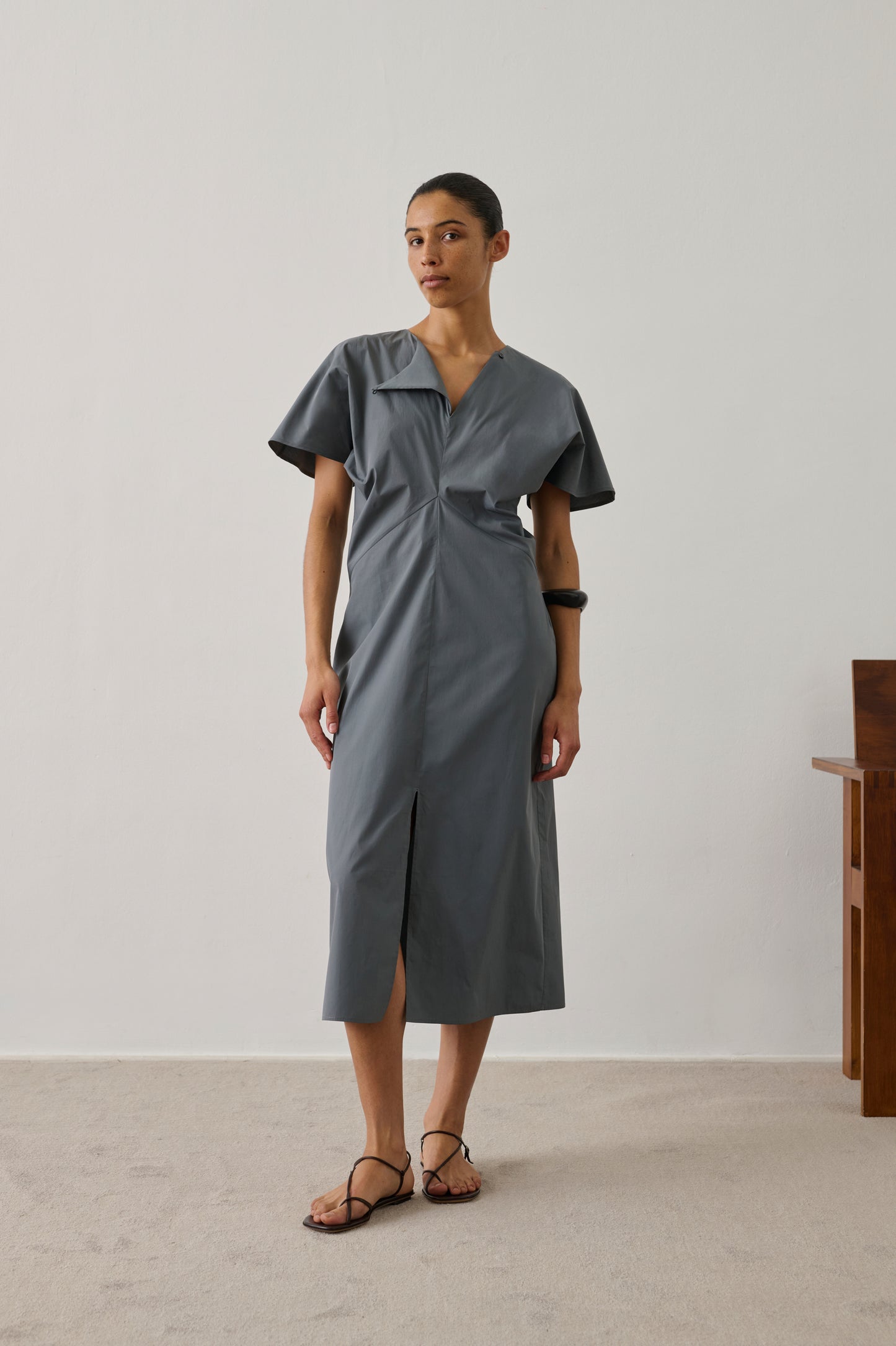 Robe Ella - Gris/Bleu - Femme