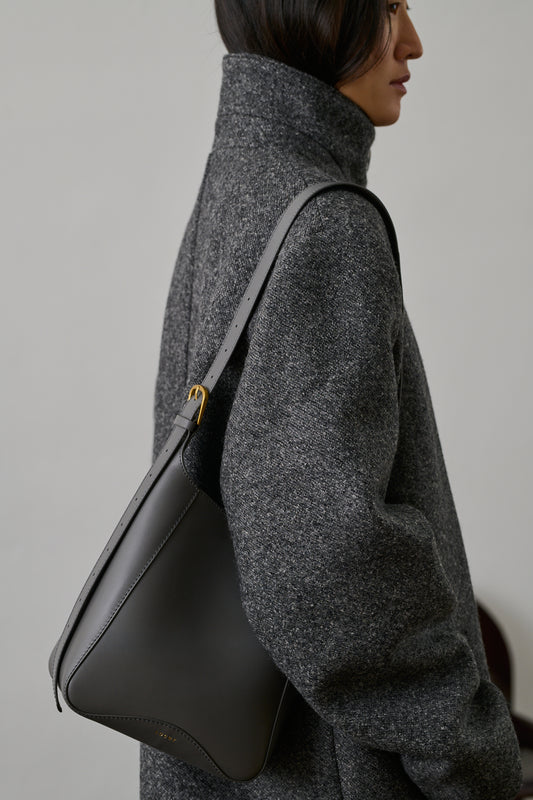 Sac Uma Mini - Graphite - Cuir - Femme
