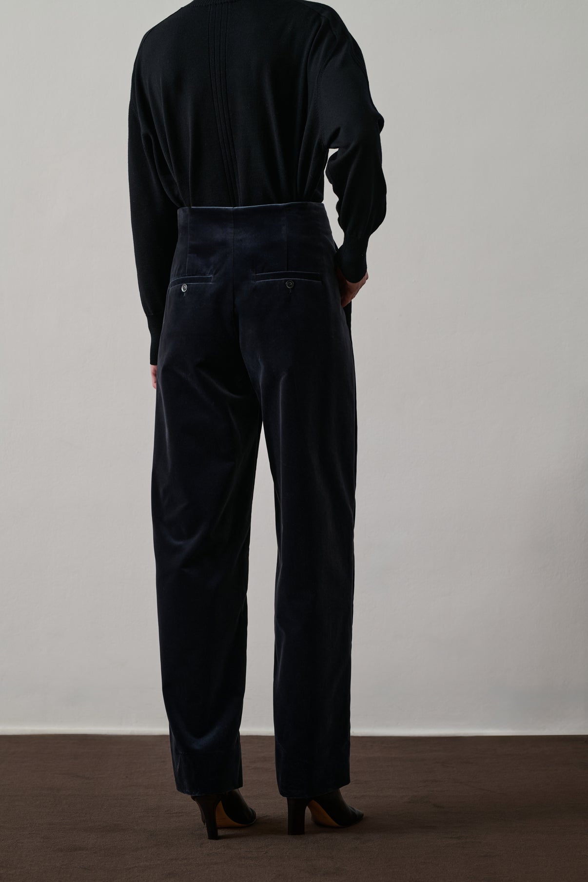 Pantalon Celestin - Gris Anthracite - Coton - Femme vue 3