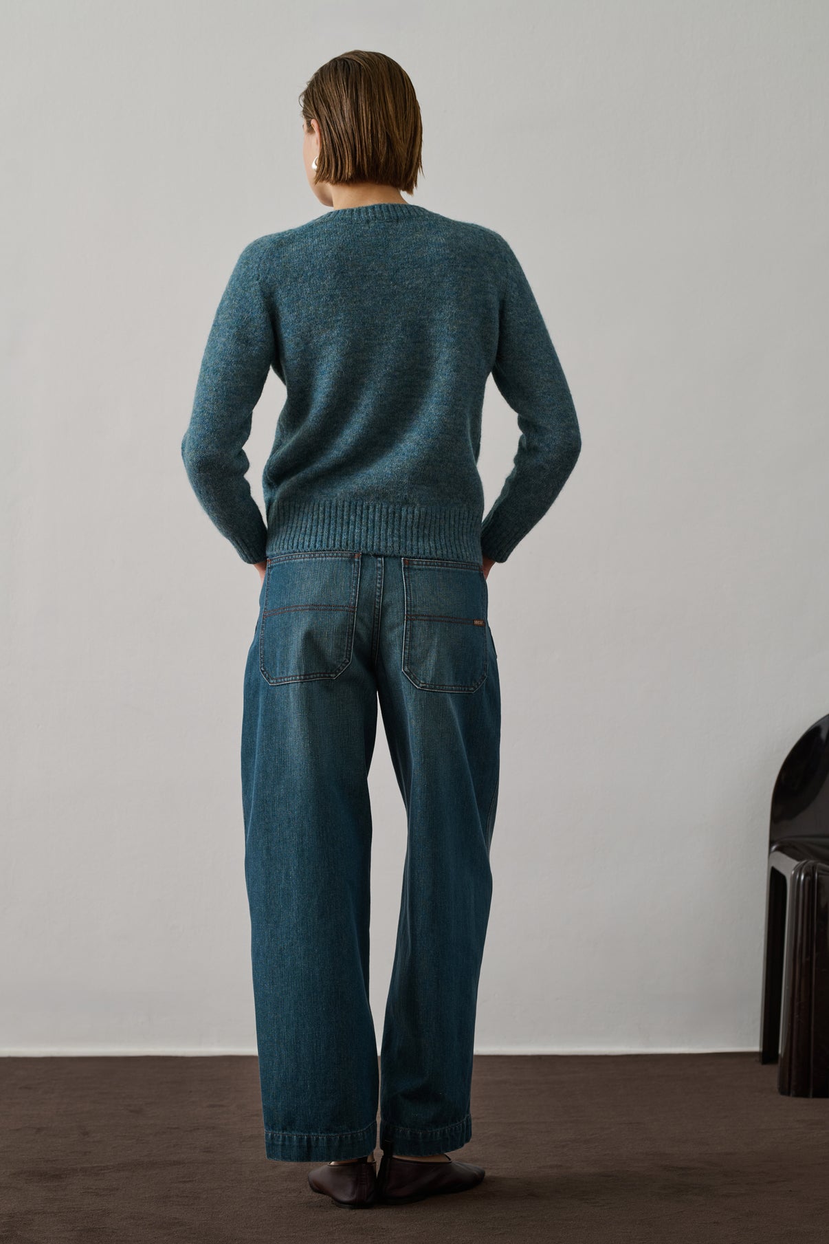 Pull Envie - Vert D'Eau - Femme vue 2