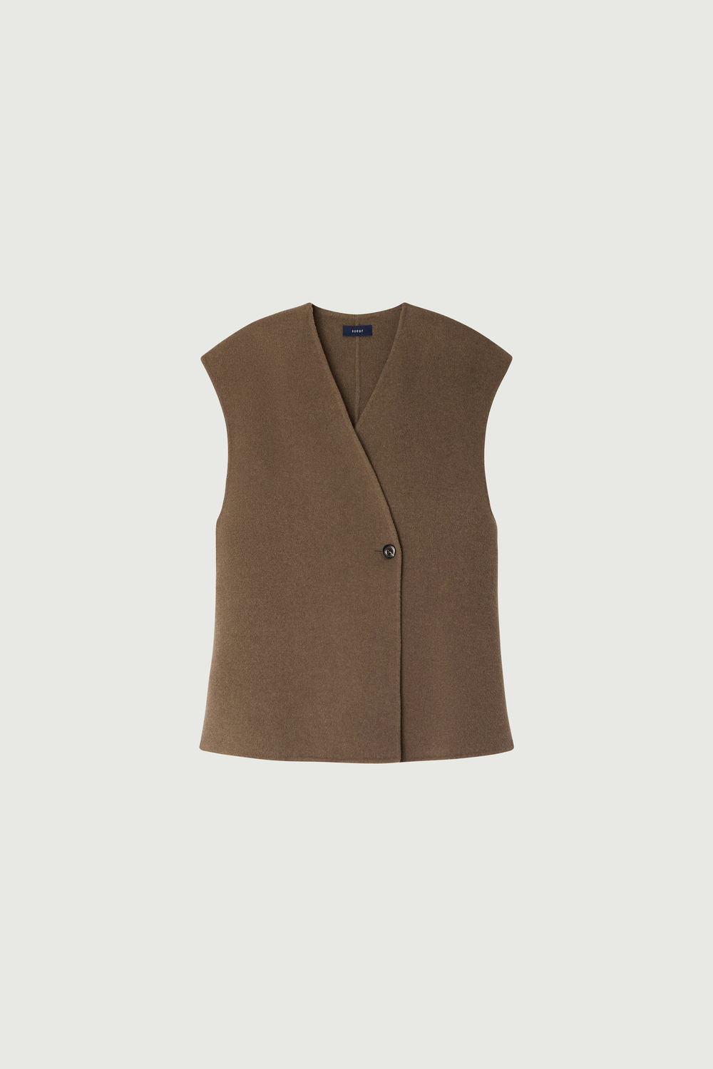 Blouson Evasion - Beige/Gris - Laine - Femme vue 7